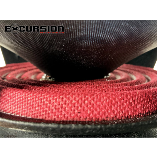 Excursion PX-6M 2 średnio-niskotonowe głośniki samochodowe (mid-woofery) SQ o średnicy 165mm - 2ohm, 120/300W, 88dB, 40-20000Hz, 2 zwrotnice LP, głębo